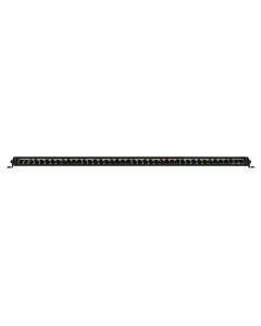 Go Rhino Xplor Blackout Combo Series Sgl Row LED Light Bar w/Amber (Side/Track Mount) 39.5in. - Blk - 754004012CSS