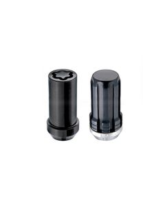 McGard SplineDrive Tuner 5 Lug Install Kit w/Locks & Tool (Cone) M14X1.5 / 1in. Hex - Blk - 65510BK