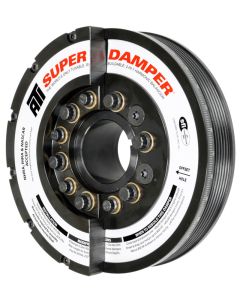 ATI Damper - 7.425in - Steel - 6 Grv - Duramax - 06-10 - LBZ & LMM - Ext Bal - 3 Ring - Diesel - ATI917369