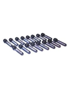 COMP Cams Replacement Cylinder Head Bolts for Ford Small Block V8 289-351W 1962-1995, Steel, Black Oxide Finish, 7/16"-20 Thread, Hex Head - 1053B-16