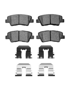 DFC 07-13 Hyundai Azera Rear 5000 Advanced Ceramic Brake Pads and Hardware Kit - 1551-1313-01