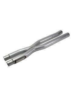 BBK 15-20 Ford Mustang GT 5.0L Resonator Delete X-Pipe (For Use w/Shorties Or Stock Manifolds) - 1818