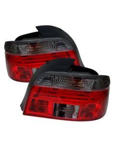 xTune BMW E39 5-Series 97-00 Tail Light Red Smoke ALT-CI-BE3997-RSM - 5020581