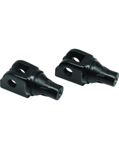 Kuryakyn Taper Driver Peg Adaptor Black - Model 8948