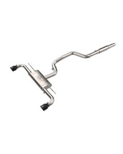 aFe 22-24 Volkswagen GTI MACH Force-Xp 3 to 2-1/2 IN Stainless Steel Cat-Back Exhaust w/Black Tip - 49-36454-B