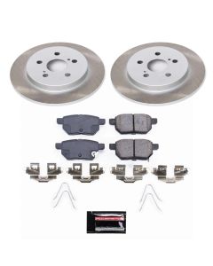 Power Stop 12-15 Toyota Prius Plug-In Rear Semi-Coated Rotor Kit - SC5503