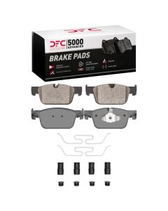 DFC 17-25 Volvo S60/V60/V90/S90/XC60 Front 5000 Advanced Ceramic Brake Pads and Hardware Kit - 1551-1924-01