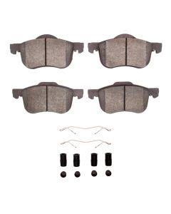 DFC 99-09 Volvo S60/S80/V70/XC70 Front Euro 5000 Ceramic Brake Pads and Hardware Kit - 1600-0794-01
