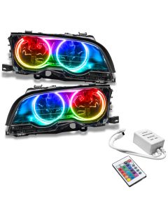 Oracle 99-01 BMW 3 Series Coupe HL - (Halogen) - ColorSHIFT w/ Simple Controller - 8113-504