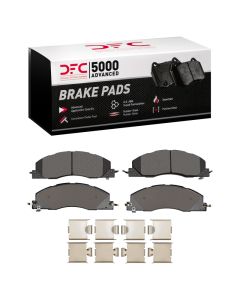 DFC 09-18 Dodge Ram 3500 Front 5000 Advanced Semi Metallic Brake Pads and Hardware Kit - 1551-1399-01