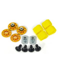 Cycra Replacement Hardware Rebound - Black/Silver - 1CYC-1005-02