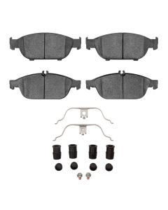 DFC 12-14 Mercedes-Benz E550 Front Euro 5000 Ceramic Brake Pads and Hardware Kit - 1600-1652-01