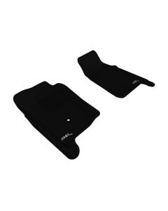 3D MAXpider 1998-2011 Ford Ranger Regular Cab/Supercab Kagu 1st Row Floormat - Black - L1FR02611509