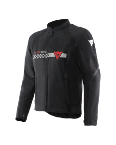 Dainese Herosphere Air Tex Jacket Black/White Stripes/Red Size - 56 - 2017300005-33O-56