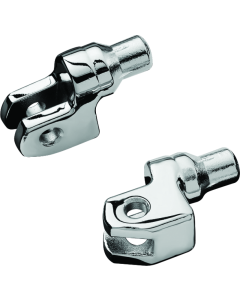 Yamaha Front Chrome Peg Adapter - Kuryakyn 8810