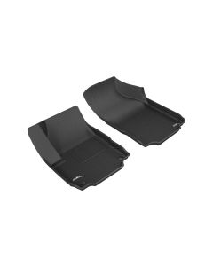 3D MAXpider 2018-2020 Chevrolet Equinox Kagu 1st Row Floormat - Black - L1CH08511509