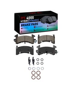 DFC 78-03 Buick Regal Front 4000 HybriDynamic Brake Pads and Hardware Kit - 4000-0154-01