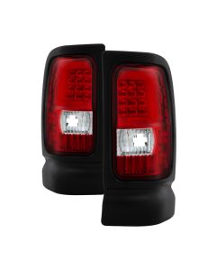 xTune Dodge Ram 1500 94-01 Tail Lights - Light Bar LED - Black ALT-ON-DRAM94V3-LBLED-RC - 9038891