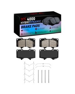 DFC 10-24 Lexus GX460 Front 4000 HybriDynamic Brake Pads and Hardware Kit - 4000-0976-02