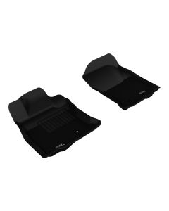 3D MAXpider 2010-2012 Toyota 4Runner Kagu 1st Row Floormat - Black - L1TY04411509