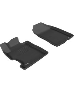 3D MAXpider 2006-2011 Honda Civic Kagu 1st Row Floormat - Black - L1HD01211509