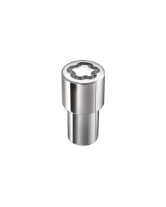 McGard Wheel Lock Nut Set - 4pk. (Long Shank Seat) 7/16-20 / 13/16 Hex / 1.75in. Length - Chrome - 22142