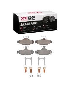 DFC 85-97 Chevrolet Camaro Rear 5000 Advanced Low Metallic Brake Pads and Hardware Kit - 1551-0413-01