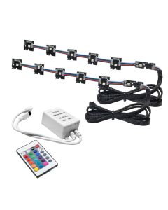 Oracle 14-21 Infiniti Q50 RGB+W Headlight Halo  Kit - ColorSHIFT w/ Simple Controller - 1404-504