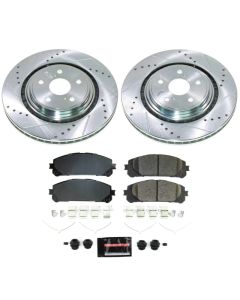 Power Stop 20-22 Toyota Highlander Front Z23 Evolution Brake Kit - K8753
