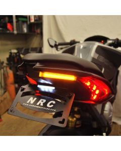 New Rage Cycles 15-18 MV Agusta Dragster 800 / RR Side-Mount Fender Eliminator Kit w/Load EQ - DRAG-FEB-L