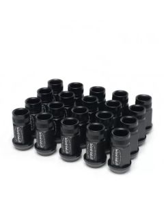 Skunk2 M12 x 1.50 20pc Black Lug Nut Set- SKUN-520-99-0855