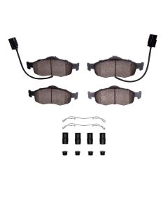 DFC 98-04 Ford Contour Front 4000 HybriDynamic Brake Pads and Hardware Kit - 4000-0801-01