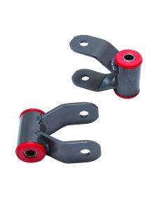 MaxTrac 04-18 Nissan Titan 2WD/4WD 1in Rear Lift Shackles - 715310