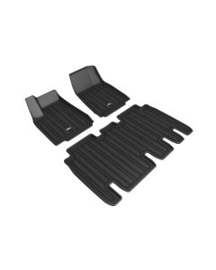 3D Maxpider 16-21 Tesla Model X 5-Seat Elitect Black R1 R2 - E1TL01101809