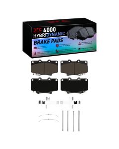 DFC 93-97 Lexus LX450 Front 4000 HybriDynamic Brake Pads and Hardware Kit - 4000-0502-01