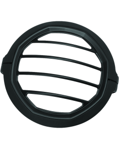 Sleek Black Kuryakyn Dillinger Headlight Trim 5-3/4