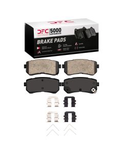 DFC 18-25 Hyundai Kona Rear 5000 Advanced Ceramic Brake Pads and Hardware Kit - 1551-2188-01