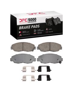 DFC 90-99 Acura CL Front 5000 Advanced Ceramic Brake Pads and Hardware Kit - 1551-0465-01