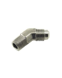 Nitrous Express 4AN Male x 1/8 NPT 45 Deg - 16091