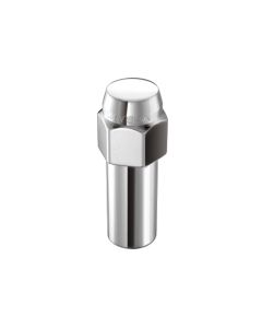 McGard Hex Lug Nut (X-Long Shank) M12X1.5 CTR Washer / 13/16 Hex / 2.27in. Length (4-Pack) - Chrome - 63016