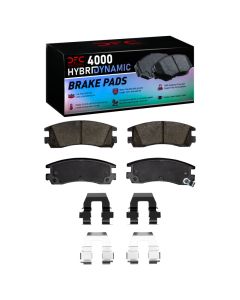 DFC 91-05 Buick Park Avenue Rear 4000 HybriDynamic Brake Pads and Hardware Kit - 4000-0714-01