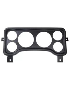 AutoMeter GAUGE MOUNT DIRECT FIT DASH PANEL 6 GAUGE (3 3/8in. X2 2 1/16in. X4) JEEP TJ Jeep- AUTO-53