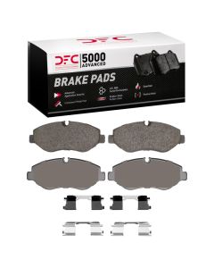 DFC 07-18 Dodge Sprinter 2500 Front 5000 Advanced Semi Metallic Brake Pads and Hardware Kit - 1551-1316-01