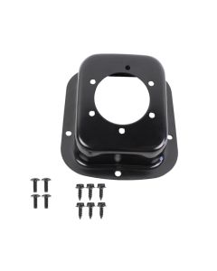 Kentrol 78-95 Jeep CJ/Wrangler YJ Gas Filler Neck - Powdercoat Black - 50468