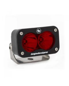 Baja Designs Red Lens Spot Pattern S2 Sport LED Work Light- BAJA-540001RD