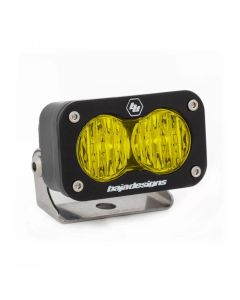 Baja Designs Amber Lens Wide Cornering Pattern S2 Sport LED Work Light Each- BAJA-540015