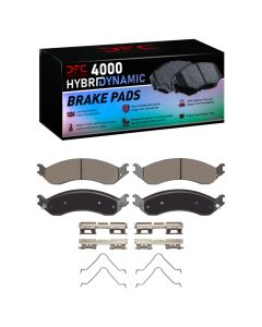 DFC 21-25 Chevrolet Express 3500 Rear 4000 HybriDynamic Brake Pads and Hardware Kit - 4000-2406-01