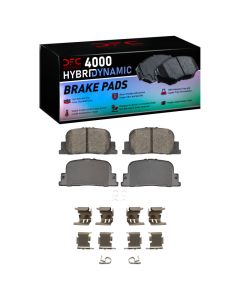 DFC 00-10 Lexus ES300 Rear 4000 HybriDynamic Brake Pads and Hardware Kit - 4000-0835-01