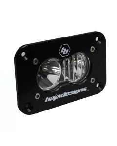Baja Designs Clear Lens Driving Combo Pattern Flush Mount S2 Sport LED Work Light Each- BAJA-541003