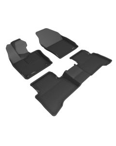 3D MAXider 2023 Toyota Prius Kagu Black Floor Mat - Row 1/2 - L1TY30501509